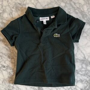 Lacoste Kids Polo Shirt in Forest Green